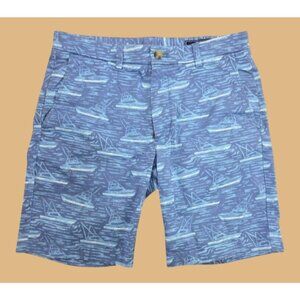 Vineyard Vines Men's Sail Boat Print Shorts 30
